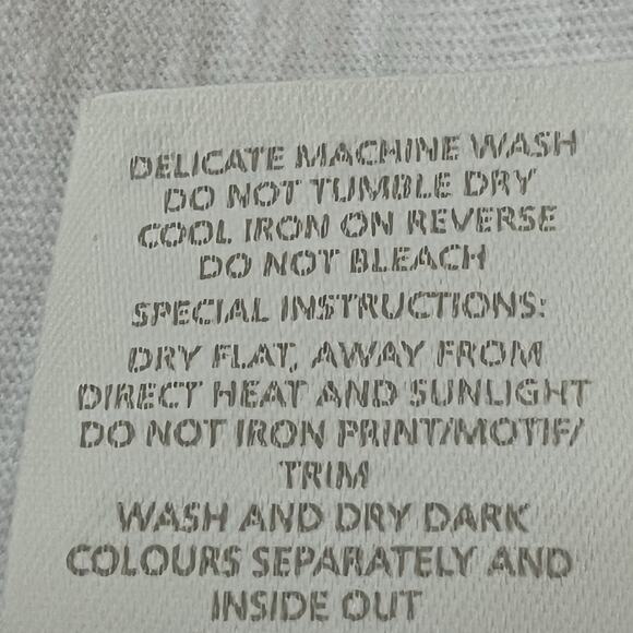 Boden Alison Tunic Top Sz L Pullover Tassels Embroidered Boho Coastal Blue White - Picture 11 of 11